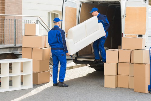 Local team collecting bulky furniture in Bayswater