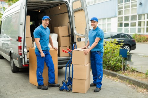 Checklist and packing materials for a Bayswater house move