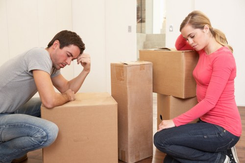 Bayswater house moving checklist and packed boxes ready for relocation