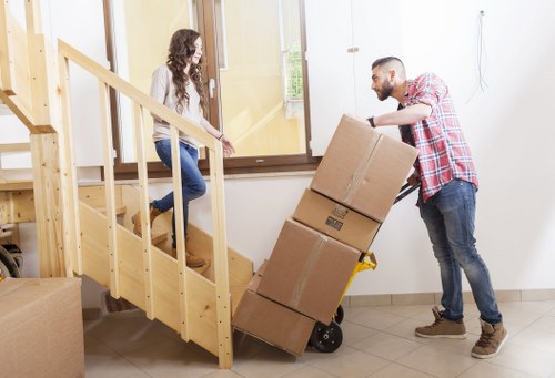 Local moving team handling access challenges in Bayswater flats
