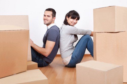 Review of complaint details in a man and van service process